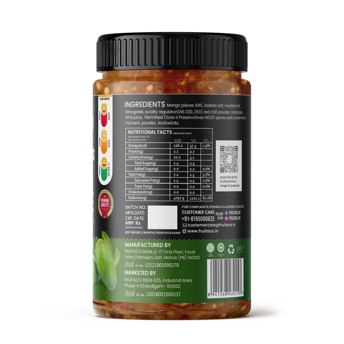 Mango Pickle – Authentic Indian Pickle with Tangy and Spicy Flavor