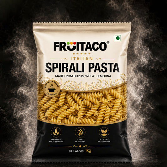 Spirali Pasta, 1 kg, Durum Wheat Semolina