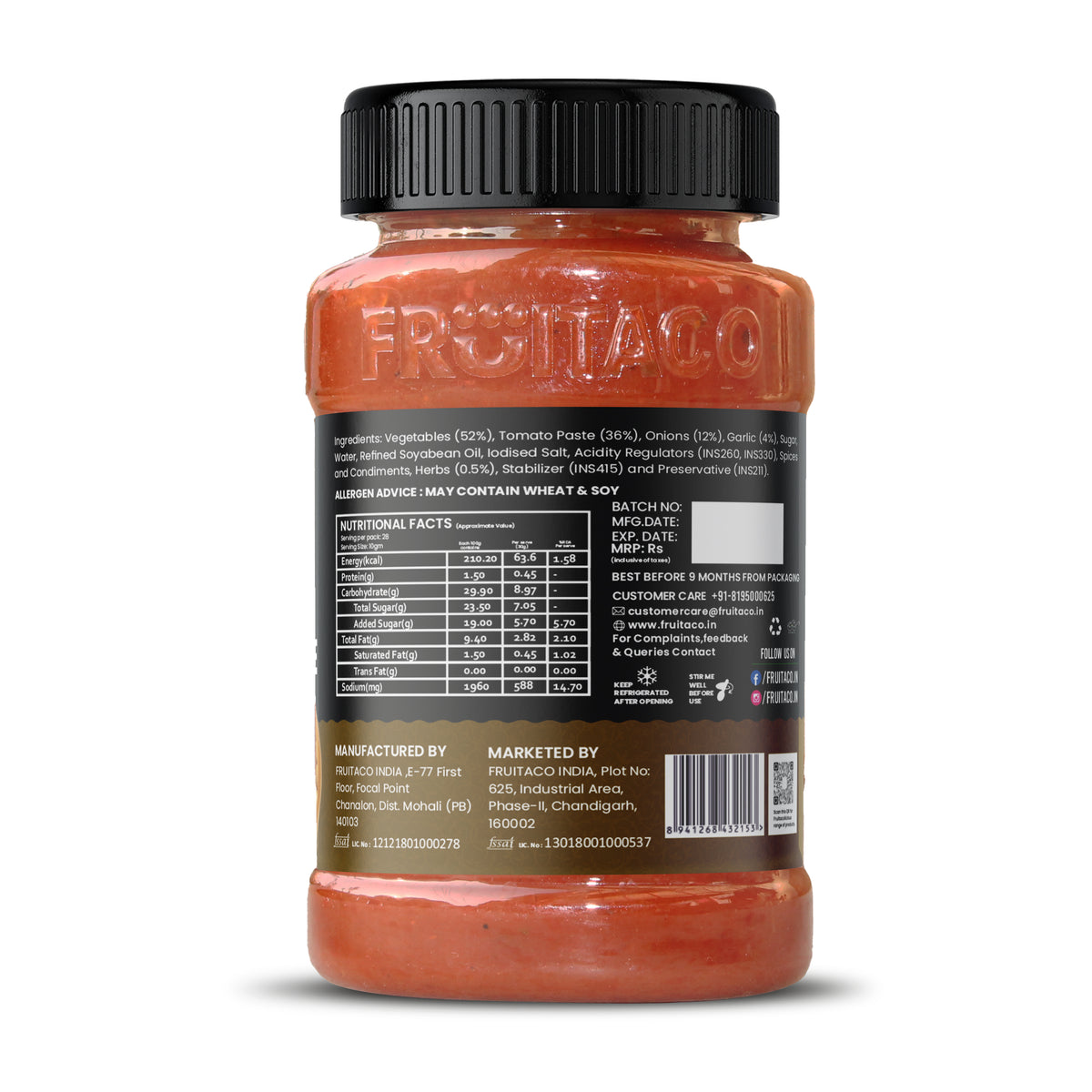 Pizza & Pasta Sauce 280g