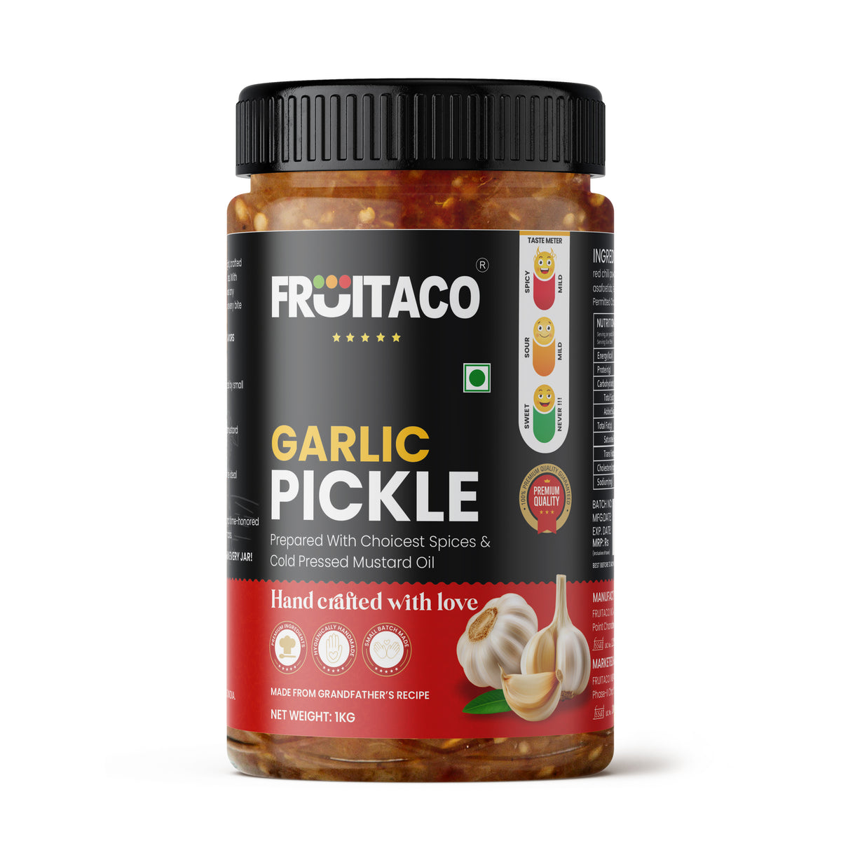 Garlic Pickle 1kg – Lahsun Ka Aachar