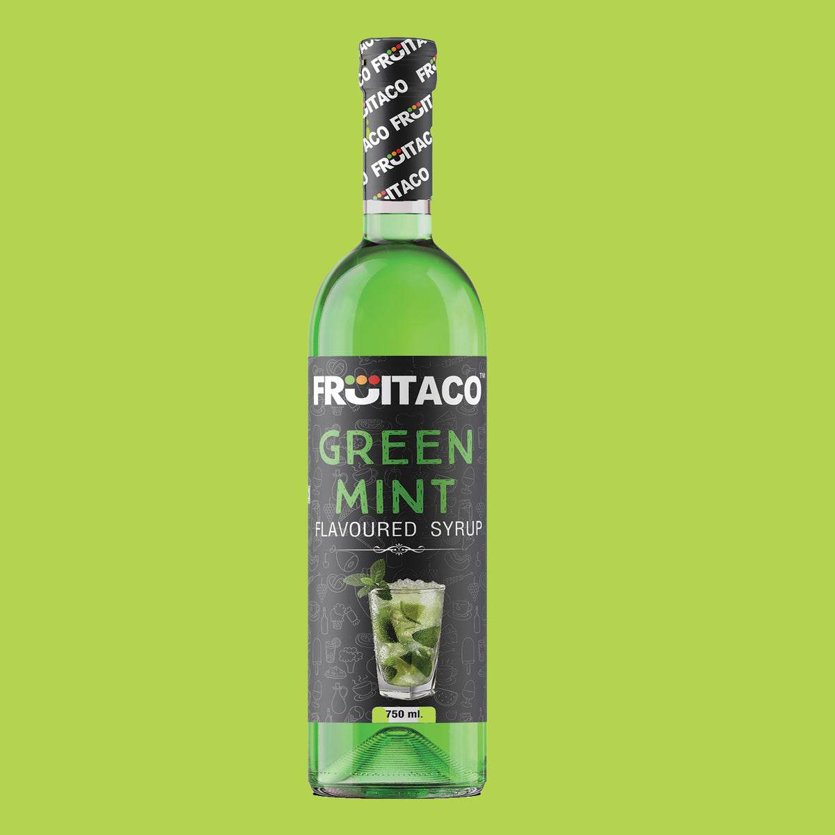 Green Mint Mocktail Syrup