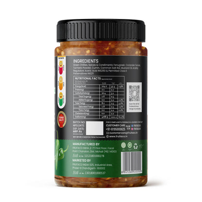Green Chilli Pickle 1kg – Hari Mirch Ka Aachar