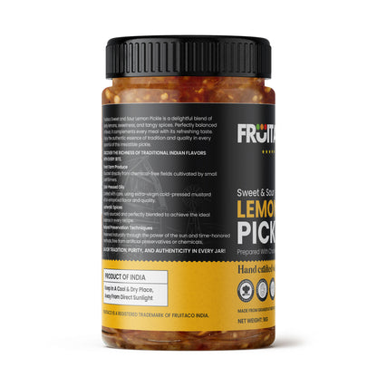 Lemon Pickle (Sweet & Sour) 1kg – Nimbu Ka Aachar