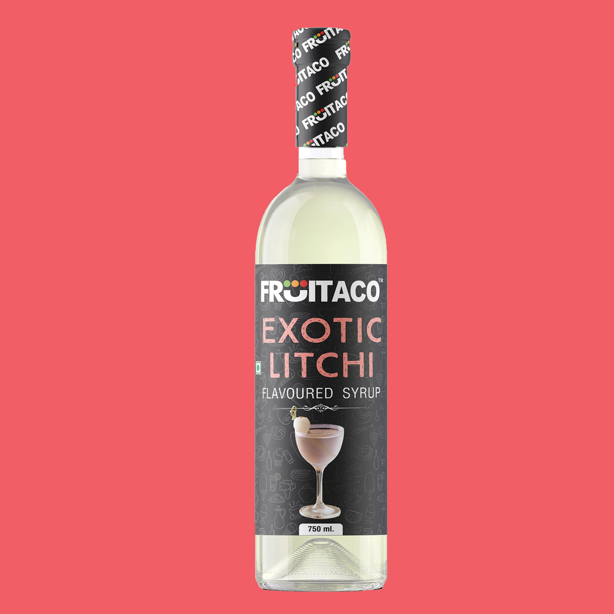 Litchi Mocktail Syrup