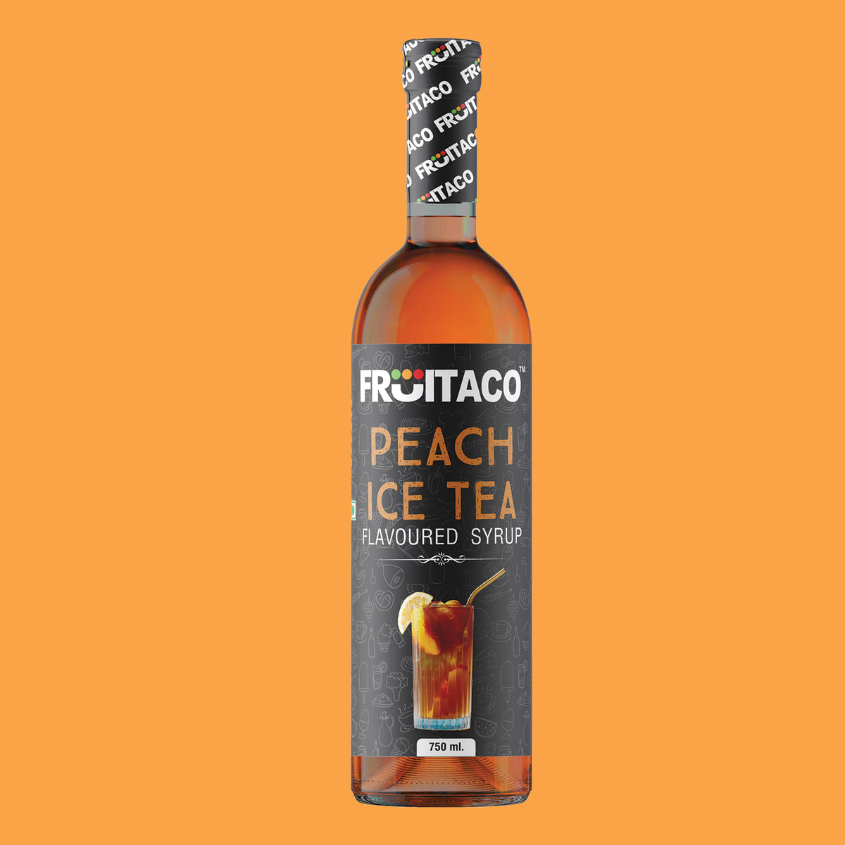 Peach Ice Tea Mocktail Syrup