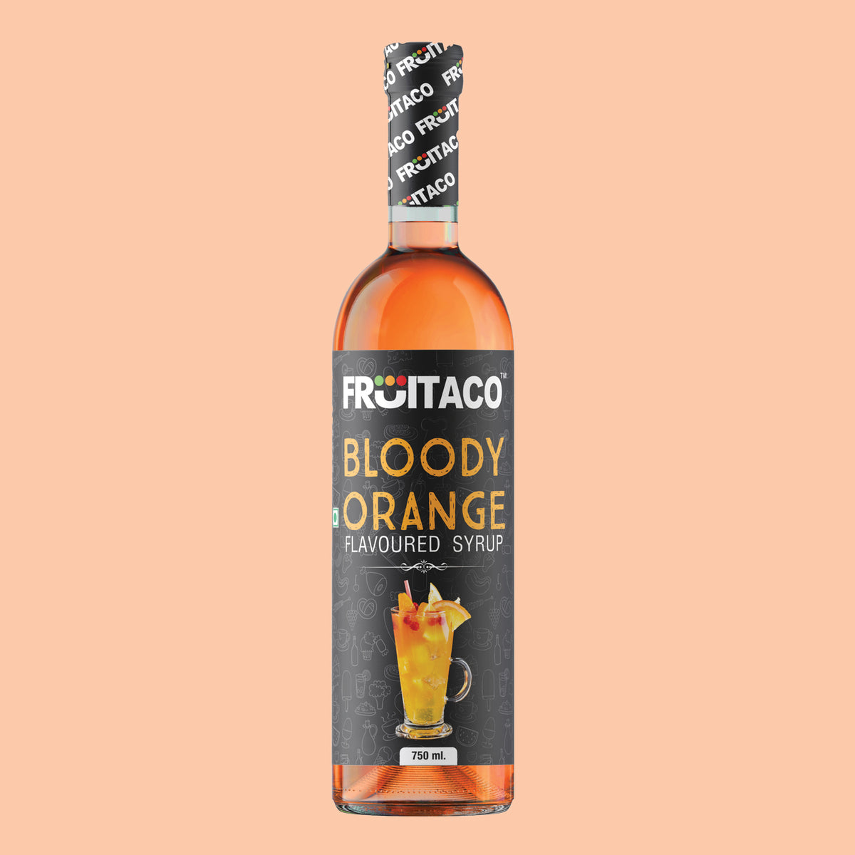 Bloody Orange Mocktail Syrup