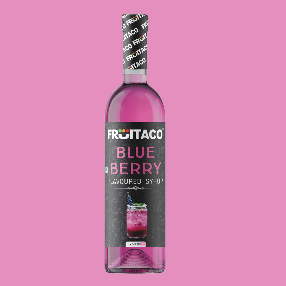 Blue Berry Mocktail Syrup